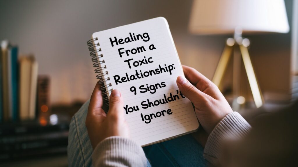 Healing from a Toxic Relationship 9 Signs You Shouldn’t Ignore